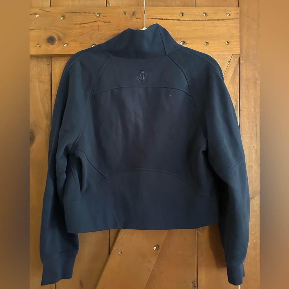 NWOT Lululemon Navy Scuba Half Zip Sz XS/S - Picture 3 of 7